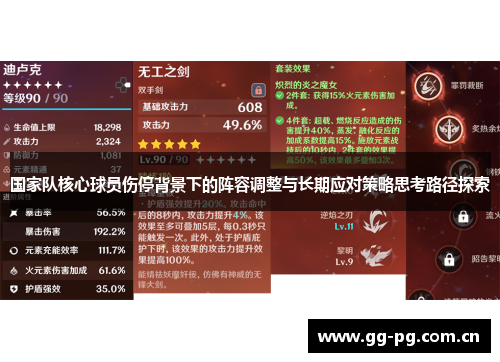 国家队核心球员伤停背景下的阵容调整与长期应对策略思考路径探索